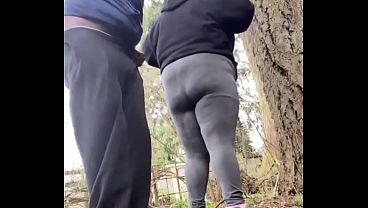Image HIKING TRAIL TURNED INTO QUICKIE CREAMPIE