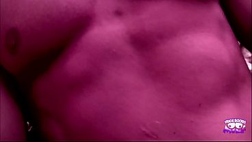 Image Blonde hottie with big ass loves massive cumshot over her tits