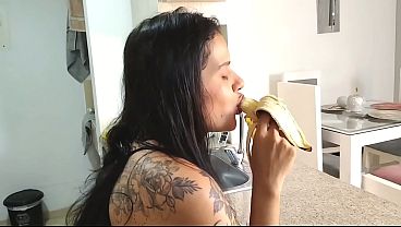Image Amateur latina and her boyfriend BBC... kitchen turned into something wild&rdquo_