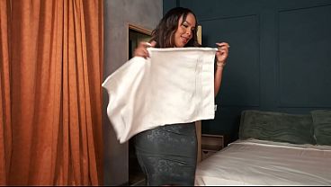 Image Stepson Runs Out of Bathroom Naked After His Busty Stepmother Plays a Prank on Him