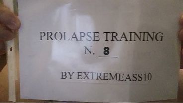 Image 8th prolapse training