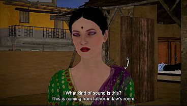 Image Indian Desi Daughter in law caught her father-in-law masturbating and then had Fucked with him Hindi Urdu