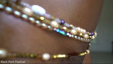 Image Perfect oily dark skin body with perfect tits