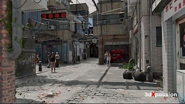 Image First Time in Chinatown Mode - Hot chinese girl has anal sex in her private room