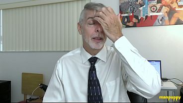 Image ManPuppy: Horny Daddy Richard Lennox Gulped Down My Teachers Cum