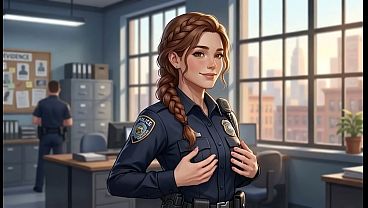 Image AI Police woman arrests you and then fucks you