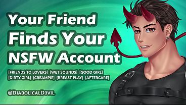 Image My Female Best Friend Found my NSFW Account and Is Curious, We Fuck Hard At the End || Diabolical D3vil || Roleplay Audio