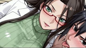 Image Sasuke (Naruto) x Chisato (TSND) AI