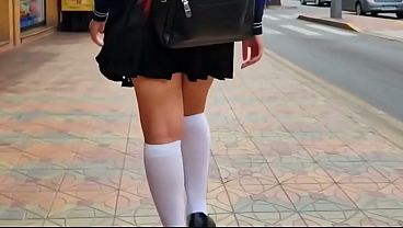 Image Ella Me dijo Solo unos besitos, Pero Termino Dandome El Culo!! Colegiala Es T&iacute_mida Pero Saliendo De Clases Coge Como Puta!! La mas estudiosa del sal&oacute_n! - Video casero