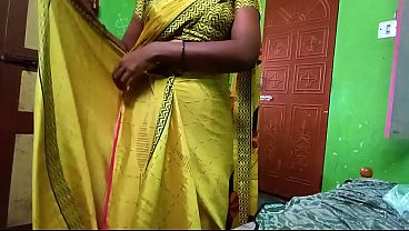Image ammu showing big boobs and changing the saree