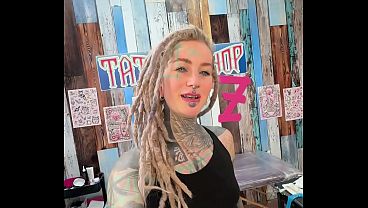 Image Quick BTS with me at the Z-Filmz Tattoo Shop