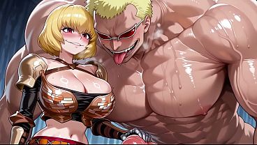 Image Doflamingo (OP) x Clementine (Overlord) AI