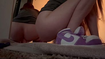 Image Italian Artemisia Love hot solo Anal session with big dildo