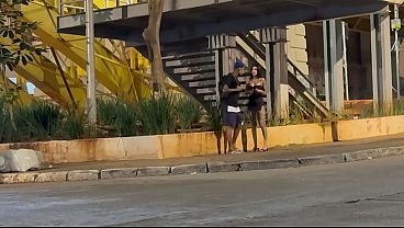 Image Brinquedo trombou a novinha na sa&iacute_da do baile e rolou muito sexo