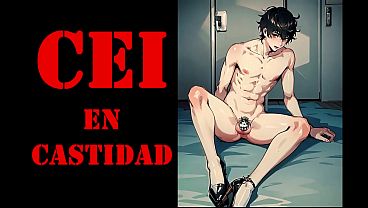Image JOI y CEI en castidad.