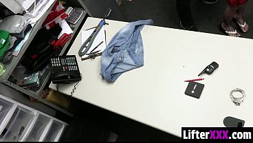 Image Bet With Friends Gets Her Caught Shoplifting Now She Fucks Security Guard To Walk Free - Lifterxxx
