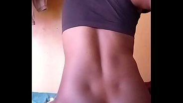 Image Riding my home made man and showing you my gaping asshole