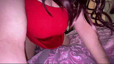 Image Sexy big ass mature stepmom in a tight dress turned on her stepson and he fucked her in anal