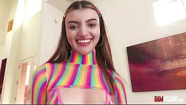 Image Petite Indian Julia James Fills Her Mouth With Cum After Anal