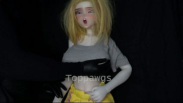 Image Blowjob and missionary with Andria 18 with Sex Doll vs BBC