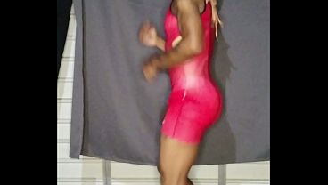 Image Red Singlet Workout