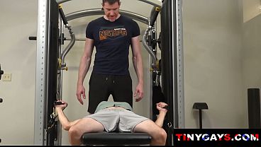 Image Little Guy Misses the Attention of A Bigger Guy - Tinygays