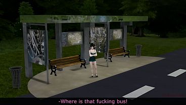Image A horny stranger punishes naughty Asian girl with sex
