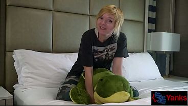 Image Lusty Alexa Crush Grinds Her Pussy Against Soft Plushy Toy