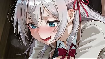 Image Hiroshi (Conan) x Alya (Roshidore) AI
