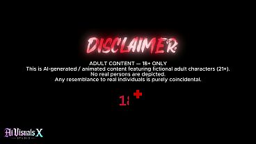 Image [4K] AI 3D Animated - Big Ass Big Tits Blonde Bimbo MILF Fucked & Facialized &ndash_ Covered in Cum | AI Visuals X