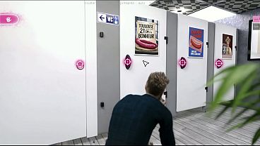 Image jason coming suck two dicks in bathroom public