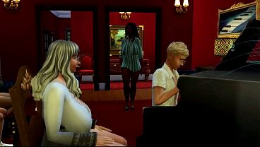 Image SIMS 4: Doris & Ruby - The Piano Lesson