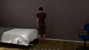 Image Away From Home 17 Cody Discovers Liam and Eva Secret Encounter Visual Novel Gameplay