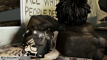 Image nasty goth bitch gets slutted out in my part of the hood
