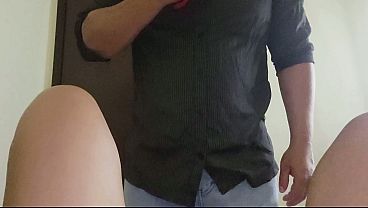 Image Delicious squirt! My perverted stepfather licks my pussy and makes me cum