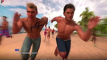 Image Dominos Beach 19 Tryout Rounds Two and Three Completed Story Progress Visual Novel Gameplay