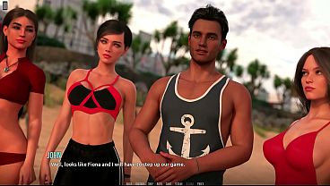 Image Dominos Beach 18 Tryouts Begin Round One and Two Story Event Visual Novel Gameplay
