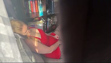 Image Nerdy Slut Caught Masturbating And Fuck Raw