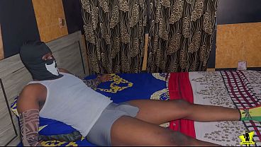 Image Sweet African Latina with Big Ass taking Ninja man to cloud 9
