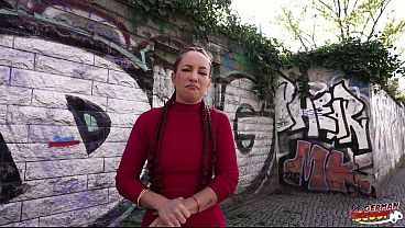 Image GERMAN SCOUT - Round Ass Latina Cougar Roberta Faganelli no condom Casting Fuck