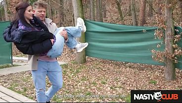 Image NastyClub - A car-pedestrian accident turned into a fun anal sex with hot brunette Sophie Weber!