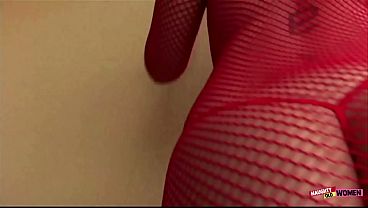 Image Busty blonde seduces a black stud and lets him fuck her massive tits