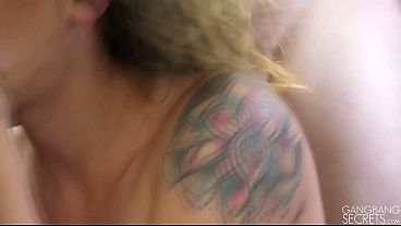 Image GangBangSecrets.com - After 6 creampies, your pussy is full!