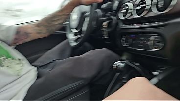 Image My man gives me a car and I thank him with the best blowjob right there in the street - POV