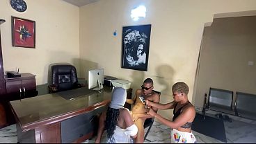 Image OSHODI BOIZ CAME TO SEE HOW MONSTER COCK HARVEYXBUSH WAS BANGING HIS WIFE