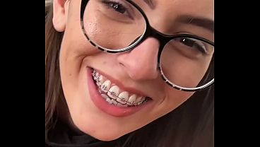 Image HOT TEEN 18  Brunette Gives Hardcore Sloppy Blowjob Till My Dick Cant Take Anymore in POV