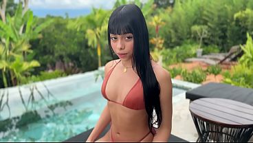 Image POV sex at the pool with my neighbor!