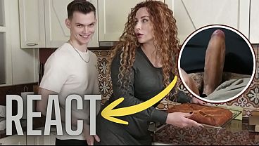 Image React: SHAME4K Lovely MILF is trying to be a great neighbor for handsome guy