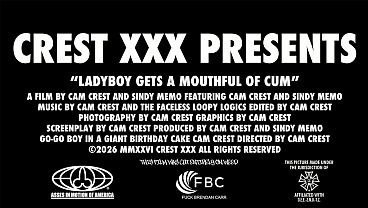 Image Ladyboy Gets a Mouthful of Cum from Cole Allen 6