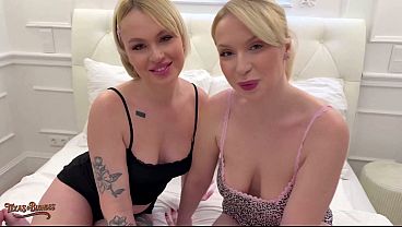 Image Greta & Vera Gently Rub Mr. Texas's Hard Cock During Their Massage!